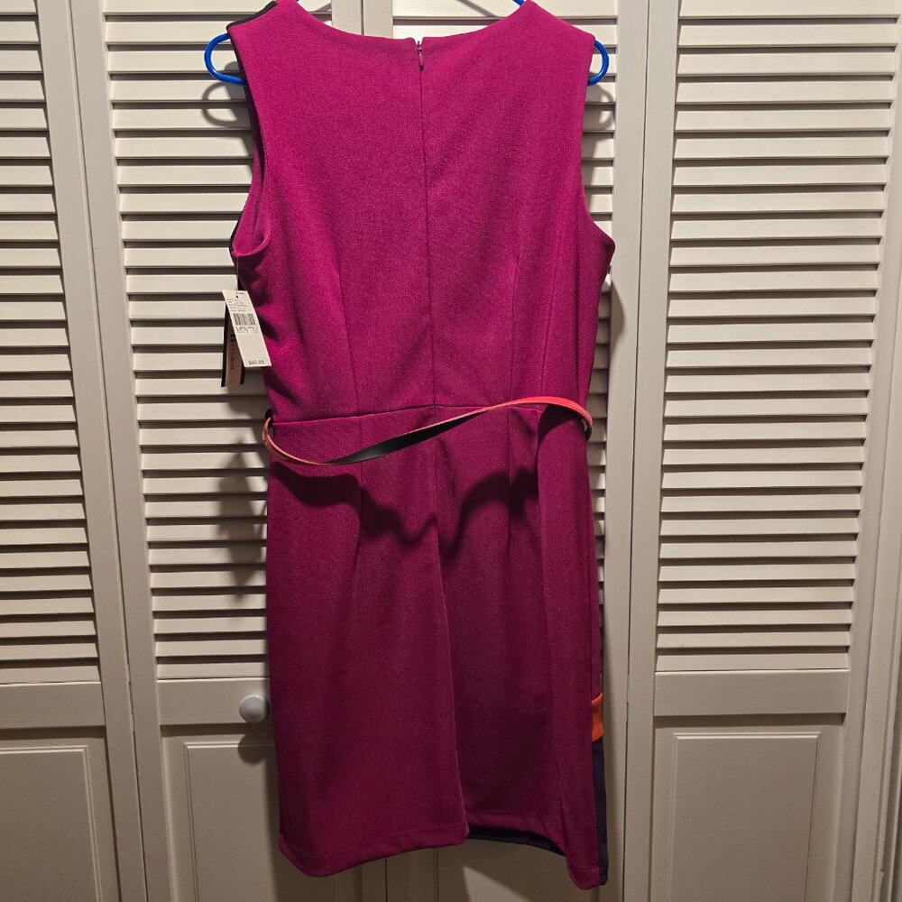 AB Studio Colorblock Dress - Picture 4 of 5